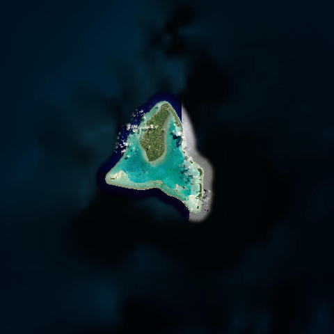 3D model of Aitutaki (333805)