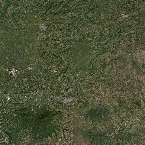 3D model of Apastepeque volcanic field (343071), El Salvador