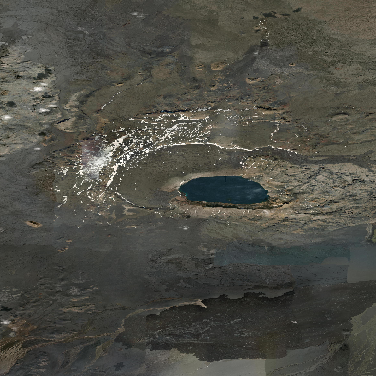 3D model of Askja volcano, Iceland
