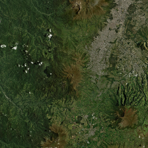 3D model of Atacazo volcano (352021)