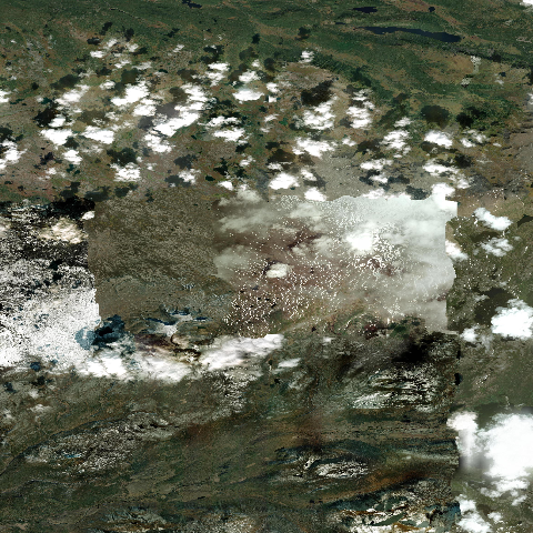 3D model of Azas Plateau (302070)