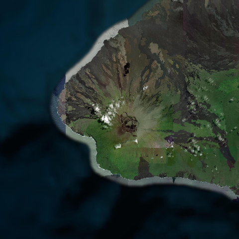 3D model of Azul Cerro volcano (353060)