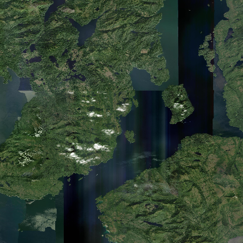 3D model of Behm Canal Rudyerd Bay (315070)
