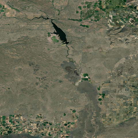 3D model of Black Butte Crater Lava Field (324010)