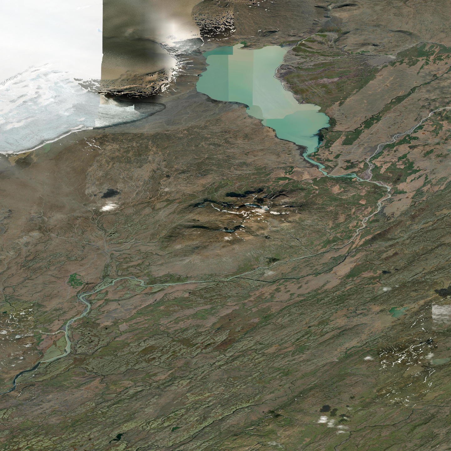 3D model of Blafell volcano, Iceland