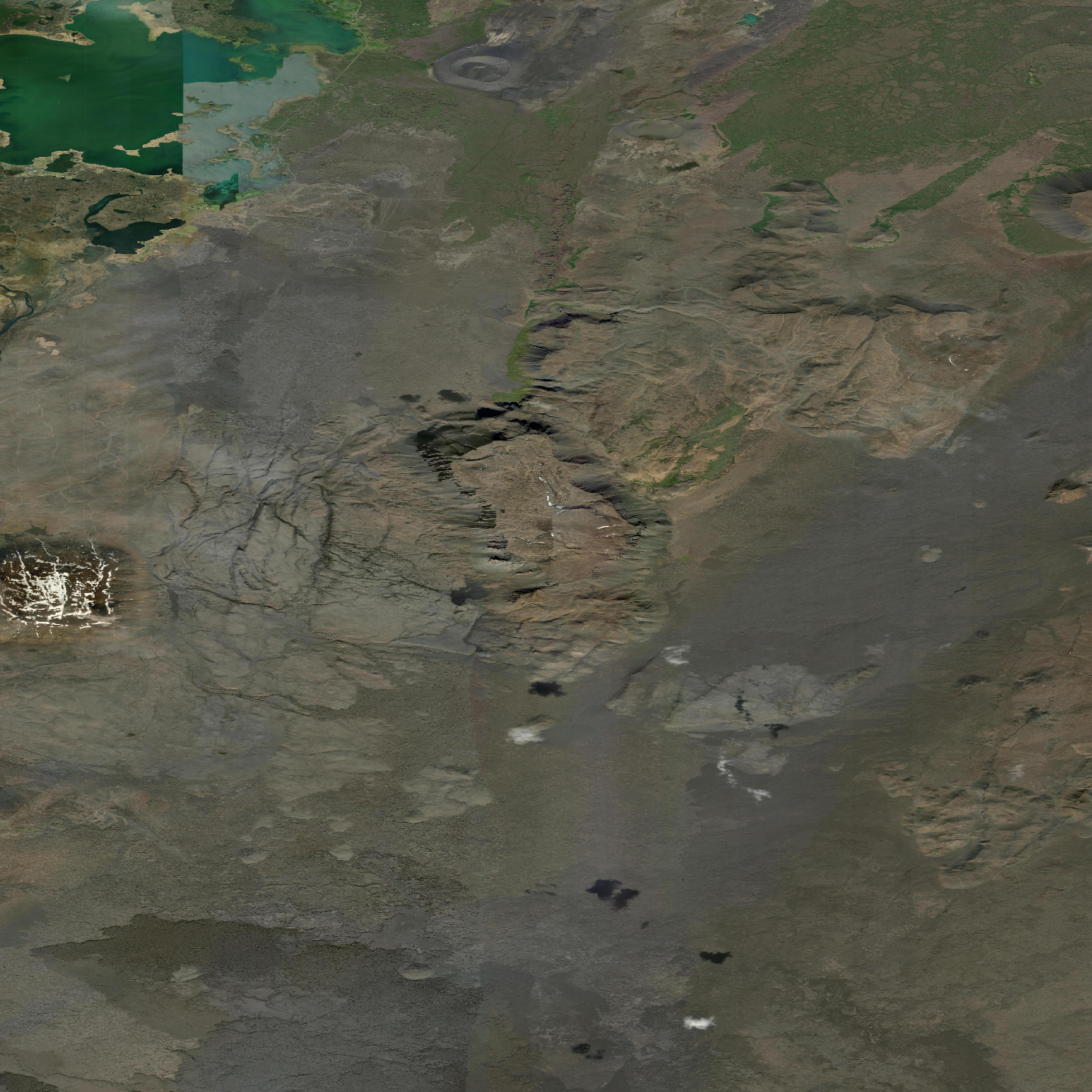 3D model of Blafjall volcano, Iceland