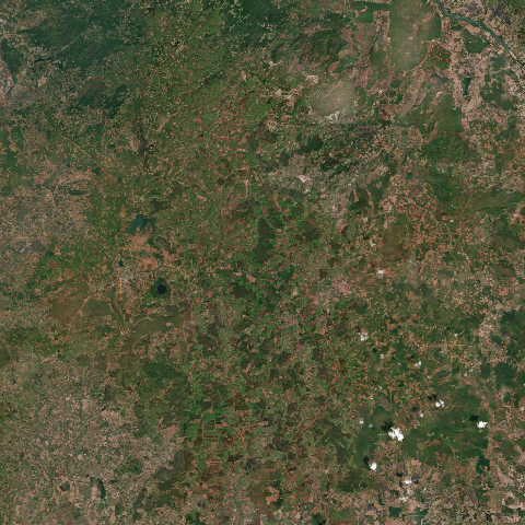 3D model of Bokeo Volcanic Plateau (275835)
