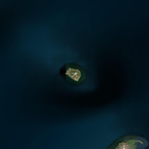 3D model of Brontona Island (290806)