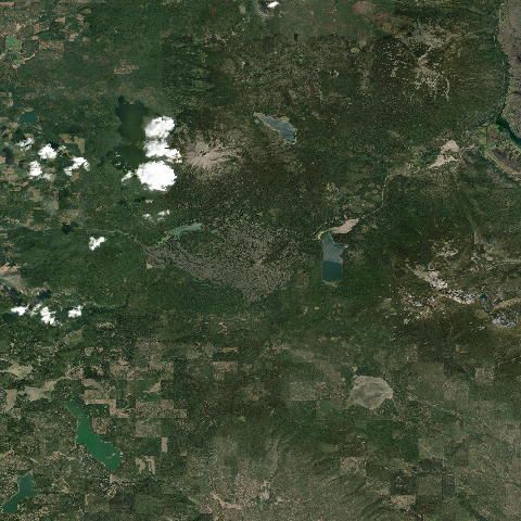 3D model of Brown Mountain (322835)