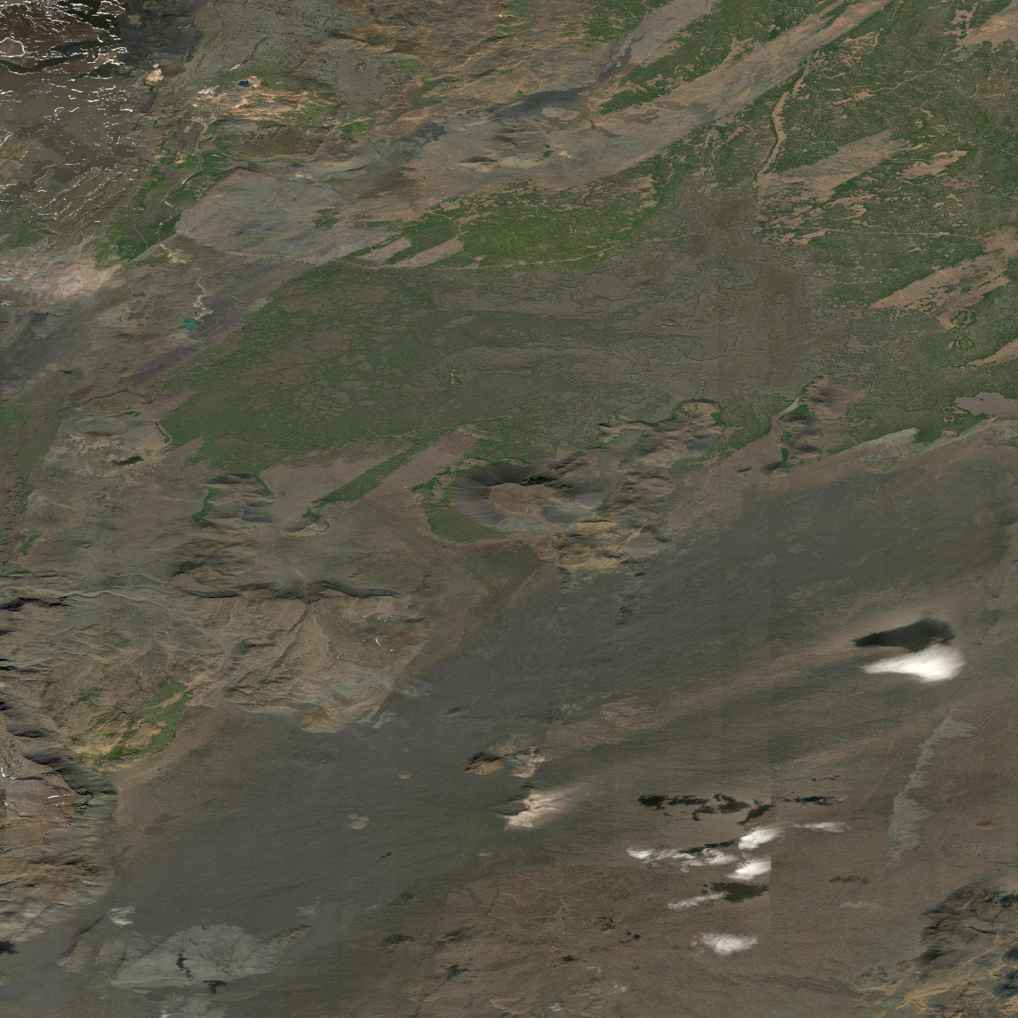 3D model of Burfell volcano, Iceland