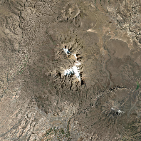 3D model of Chachani Nevado volcano (354007)