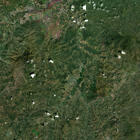 3D model of Chiquimula volcanic field (342200), Guatemala