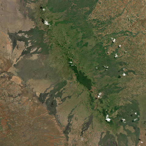 3D model of Chyulu Hills (222130)