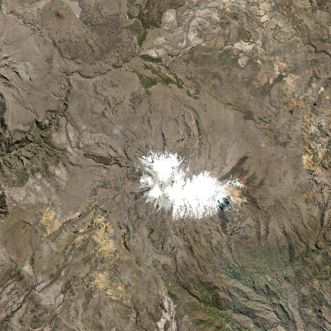 3D model of Coropuna volcano (354003)