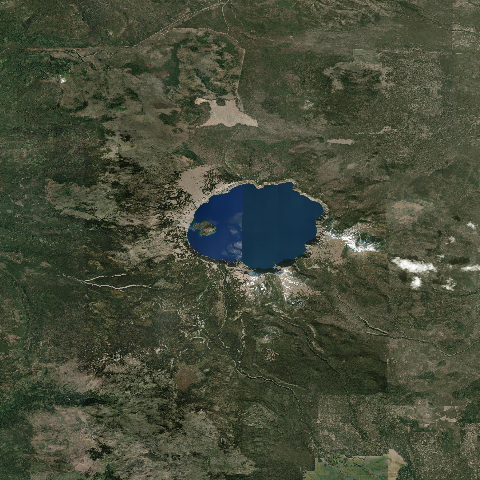 3D model of Crater Lake (322160)