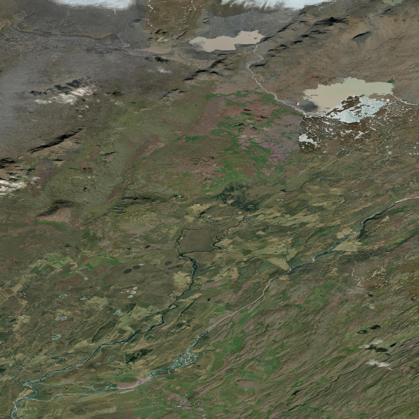 3D model of Geysir volcano, Iceland
