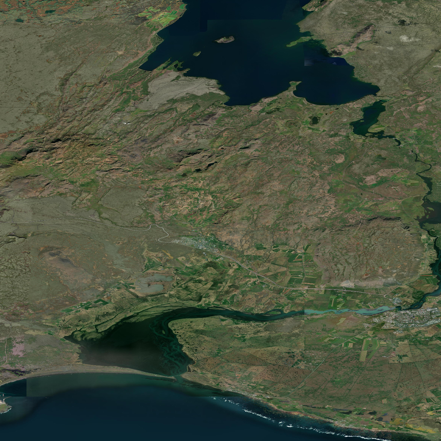 3D model of Grensdalur volcano, Iceland