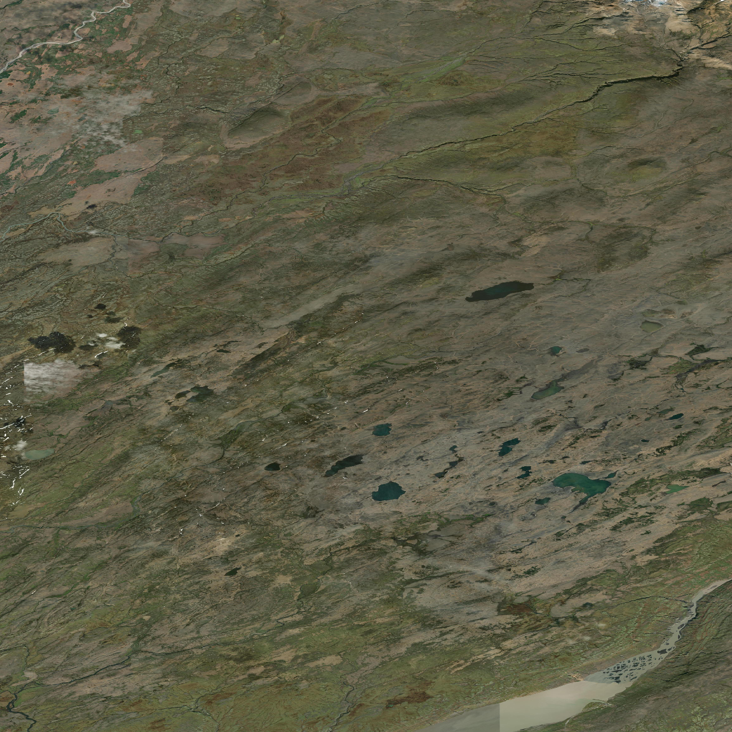 3D model of Hreppar volcano, Iceland