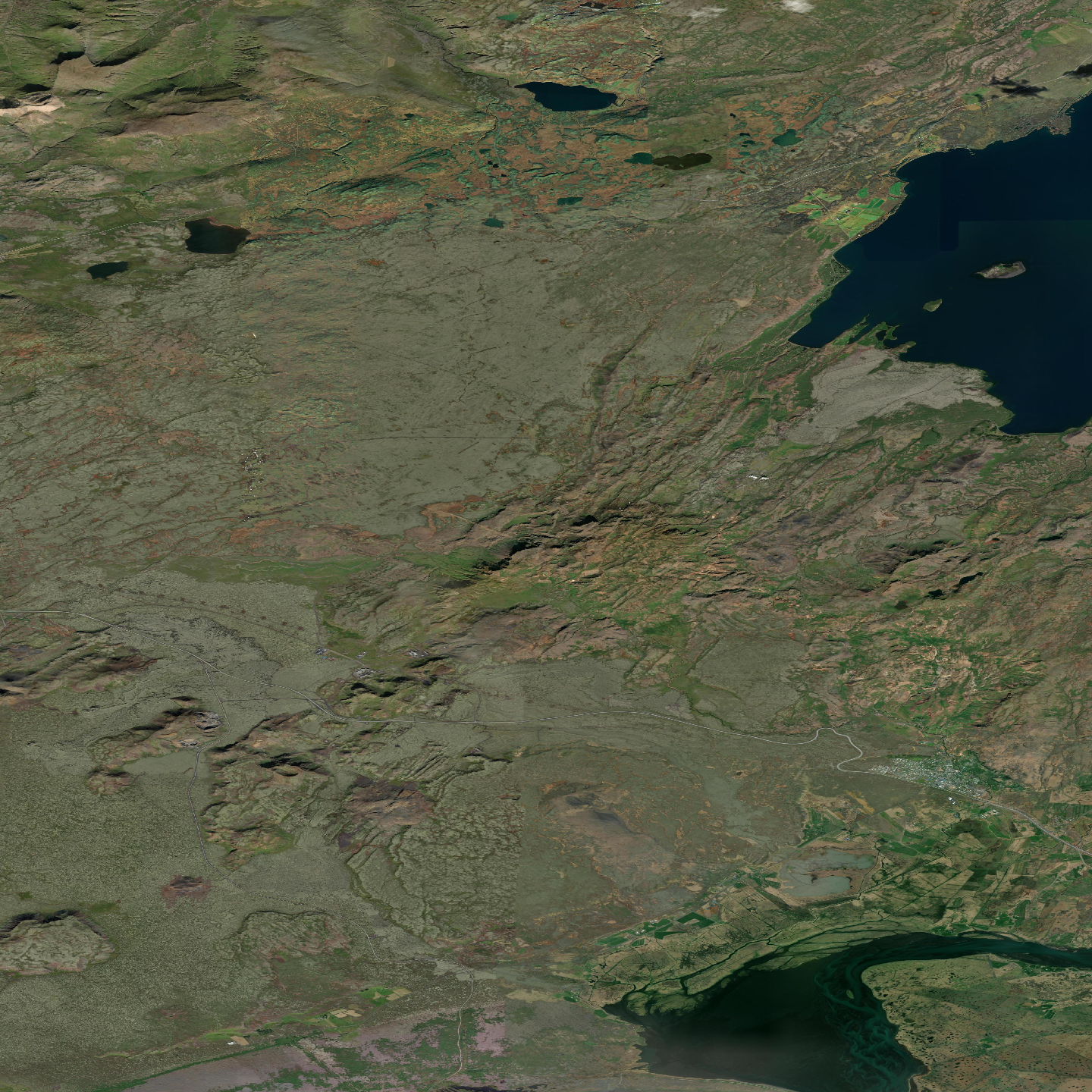 3D model of Hromundartindur volcano, Iceland