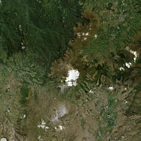 3D model of Illiniza volcano (352041)