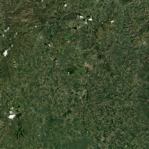 3D model of Ipala volcano (342190), Guatemala