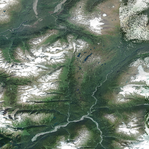 3D model of Iskut Unuk River Cones (320090)