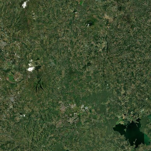 3D model of Ixtepeque volcano (342180), Guatemala