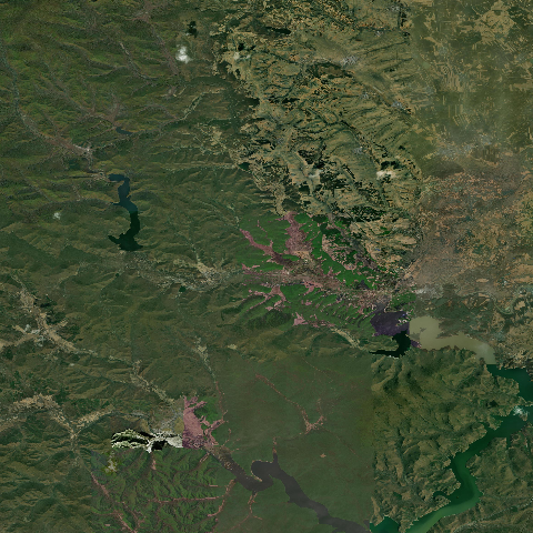 3D model of Jingbo volcano (305040)