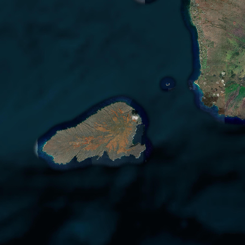 3D model of Kahoolawe (332801)