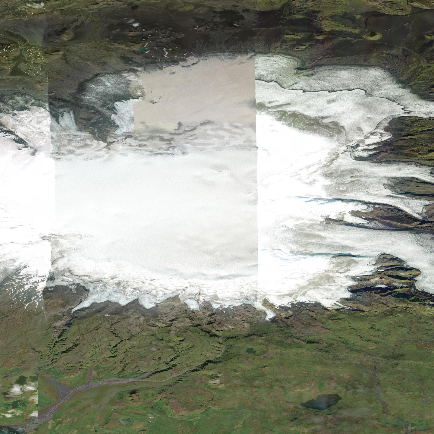 3D model of Katla volcano, Iceland