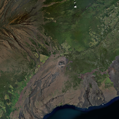3D model of Kilauea (332010)