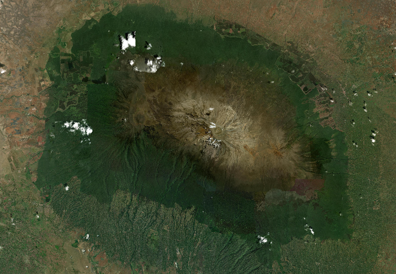 Kilimanjaro 3D Model