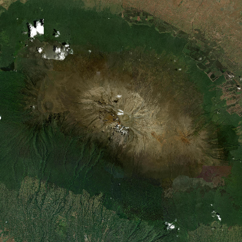 3D model of Kilimanjaro (222150)