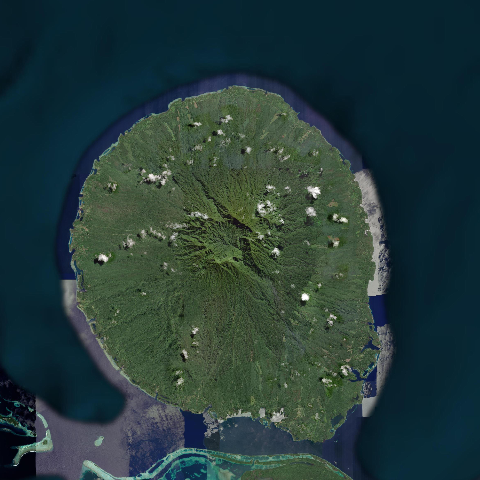 3D model of Kolombangara (255805)