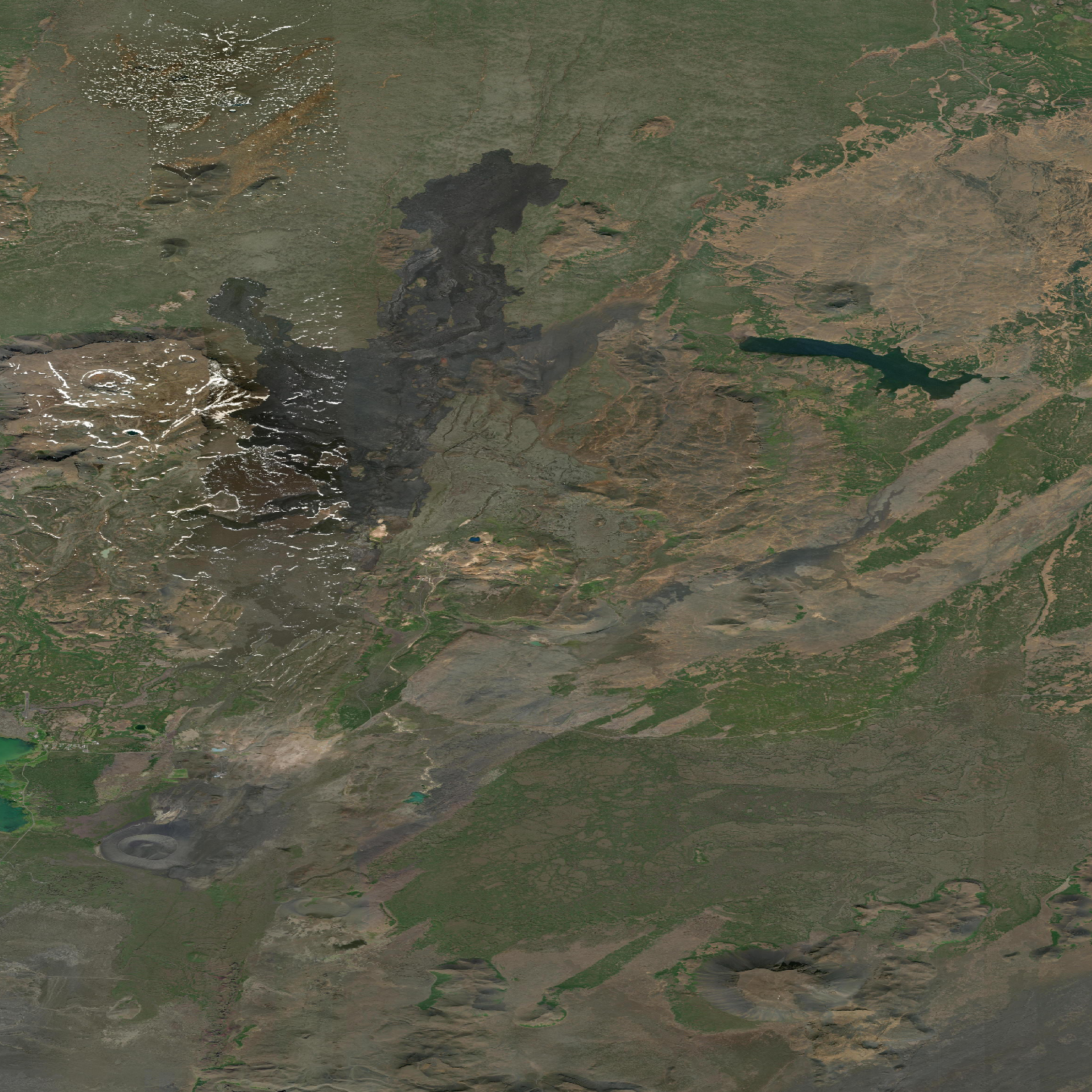 3D model of Krafla volcano, Iceland