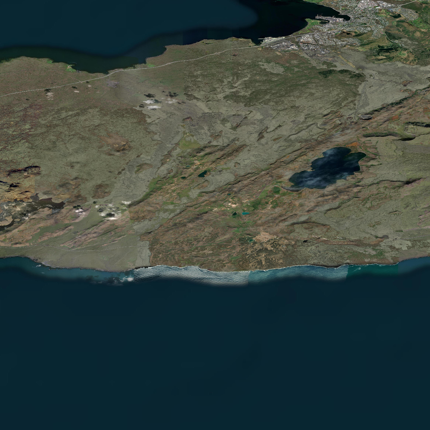 3D model of Krysuvik-Trolladyngja volcano, Iceland