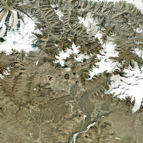 3D model of Kunlun Volcanic Group volcano (304030)