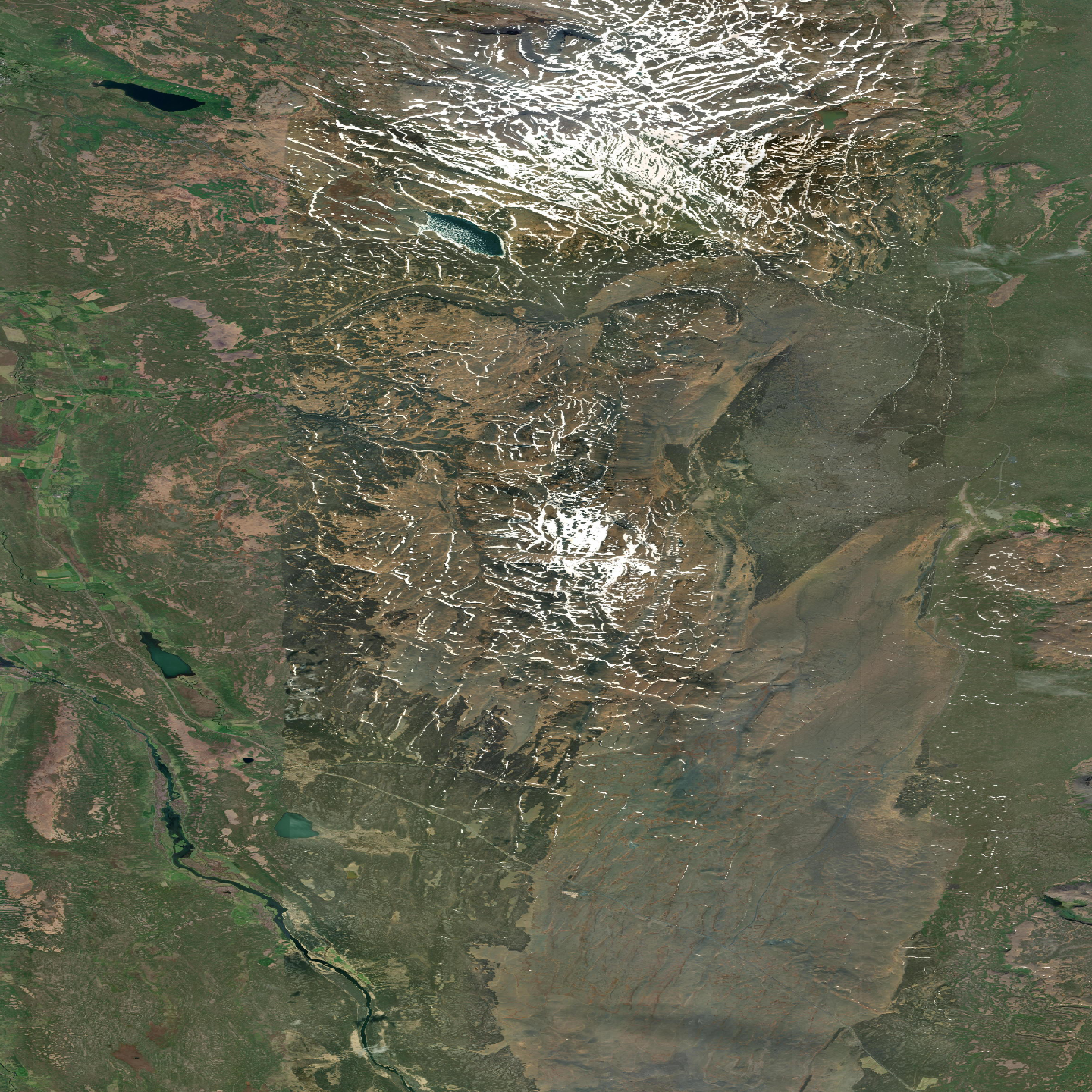 3D model of Lambafjoll volcano, Iceland