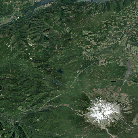 3D model of Lost Lake Butte (322802)