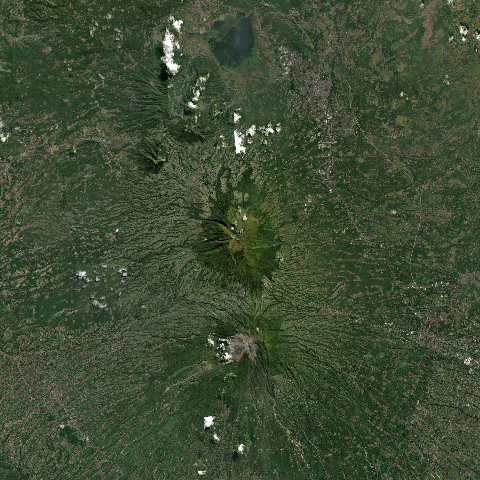 3D model of Merbabu (263240)