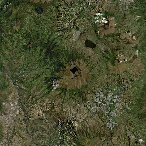 3D model of Mojanda volcano (352005)