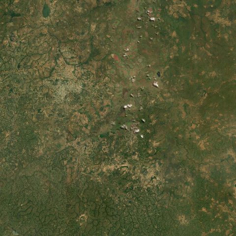 3D model of Ngaoundere Plateau (224040)