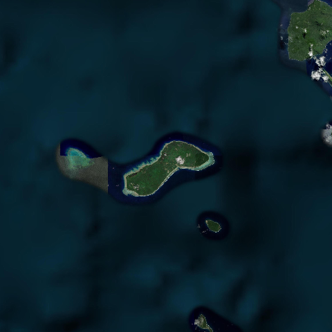 3D model of Northwest Shepherd Islands (257806)