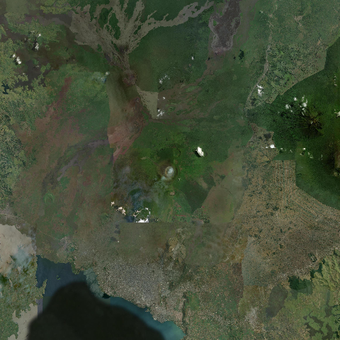 3D model of Nyiragongo (223030)