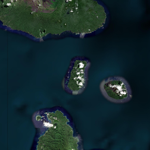 3D model of Paama Island (257803)