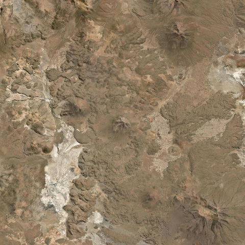 3D model of Pampa Luxsar volcano (355042)