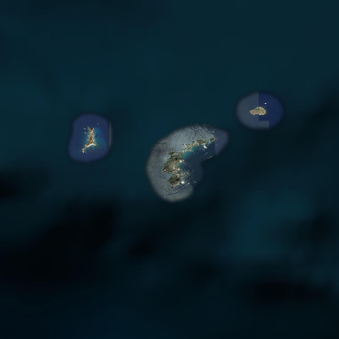 3D model of Pontine Islands (211814)
