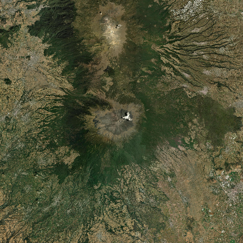 3D model of Popocatepetl (341090)