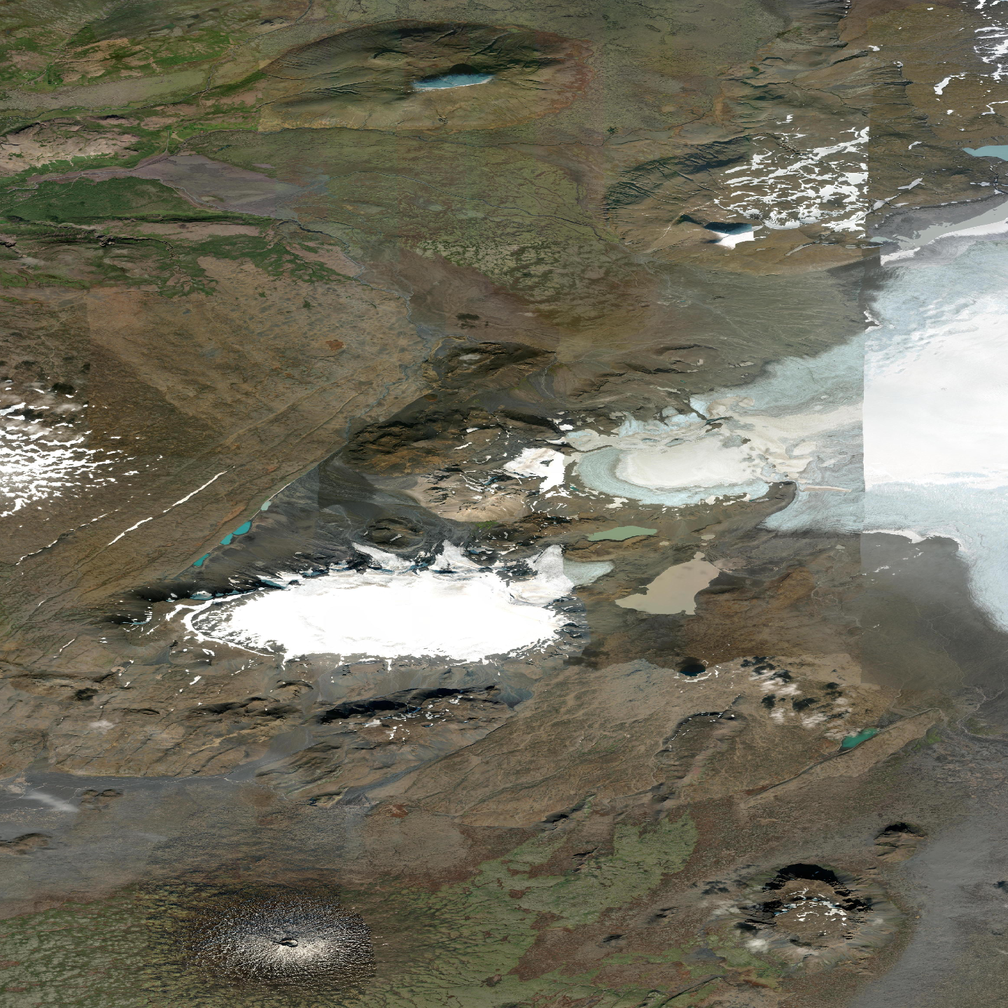 3D model of Prestahnukur volcano, Iceland