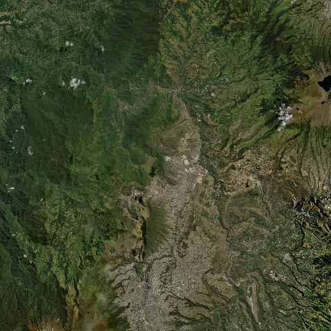 3D model of Pululahua volcano (352011)